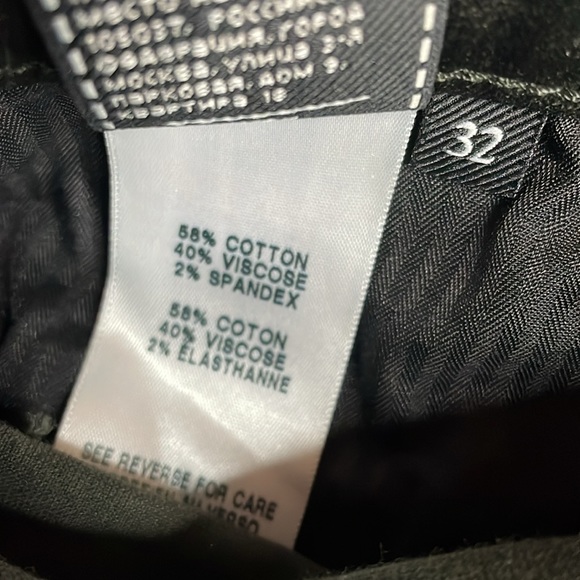 7 For All Mankind Women's Ankle Gwenevere Skinny Jeans Size 32 Evergreen Velvet - Picture 8 of 8